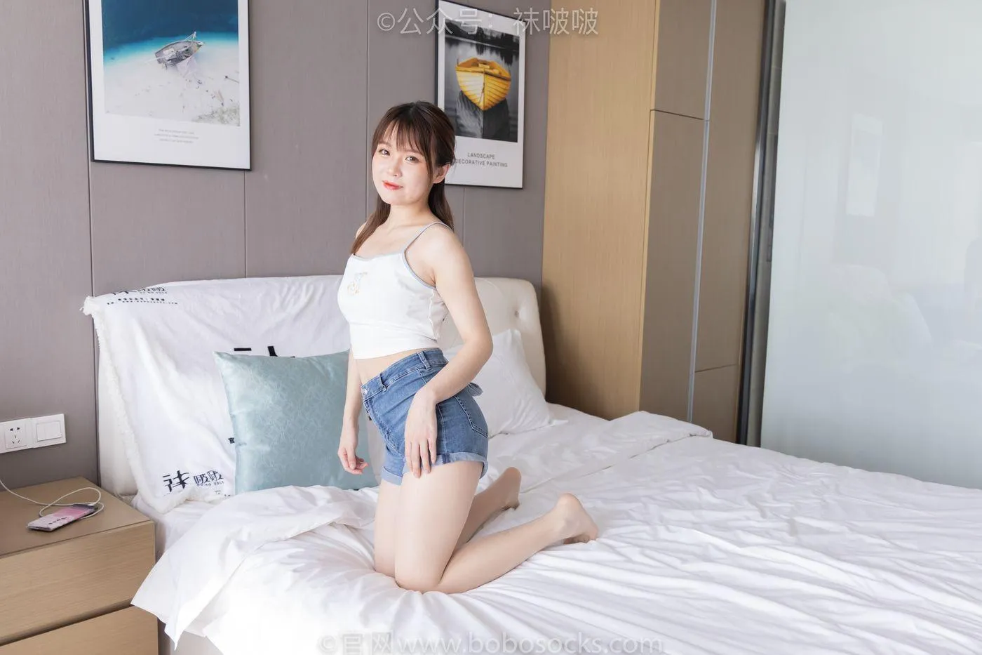 [BoBoSocks袜啵啵]NO.077 朵朵-凉鞋、肉丝 [139P]插图